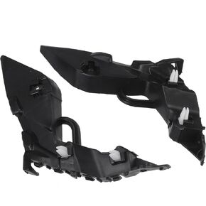 Bumper Support Bracket No.86513F2000/86514F2000 - Left Right Driver Passenger Side Bumper Bracket - for Hyundai Elantra 2017-2018 ABS Plastic Black - 1 Pair in Saudi Arabia