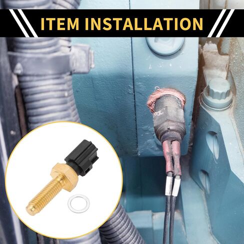 Coolant Temperature Sensor for Ford F-150 1998-2003 Water Temperature Temp Sender Sending Unit Sensor No.XL3Z6G004AA Gold Tone in Saudi Arabia
