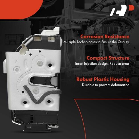 A-Premium Door Lock Latch Actuator Compatible with Jeep Vehicles - JL Series Wrangler 2018-2024, JT Series Gladiator 2020-2023, with Speed Sensitive Power Locks - Rear Right Passenger Side in Saudi Arabia