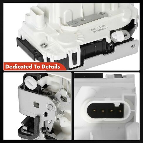 A-Premium Door Lock Latch Actuator Compatible with Jeep Vehicles - JL Series Wrangler 2018-2024, JT Series Gladiator 2020-2023, with Speed Sensitive Power Locks - Rear Right Passenger Side in Saudi Arabia