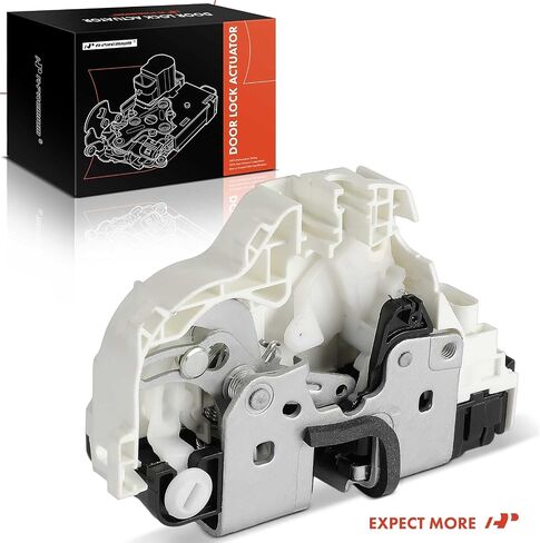 A-Premium Door Lock Latch Actuator Compatible with Jeep Vehicles - JL Series Wrangler 2018-2024, JT Series Gladiator 2020-2023, with Speed Sensitive Power Locks - Rear Right Passenger Side in Saudi Arabia