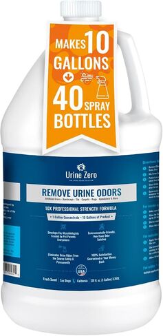 Pet Odor Eliminator - رذاذ منظف الإنزيم المتقدم للكلاب والقطط | يزيل على الفور الروائح من العشب الاصطناعي والسجاد والسجاد والمزيد | 32 أوقية (جاهزة للاستخدام) in Kuwait