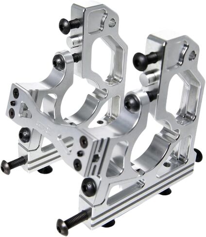 دعامة علبة تروس تفاضلية أمامية وخلفية من الألومنيوم باستخدام الحاسب الآلي لسيارة 1:5 RC 1/5 LOSI DBXL/DBXL-E V1.0 جزء ترقية MTXL (أحمر) in Kuwait