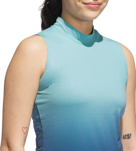 adidas Women's Ultimate365 Gradient Sleeveless Mock Neck Top in Saudi Arabia