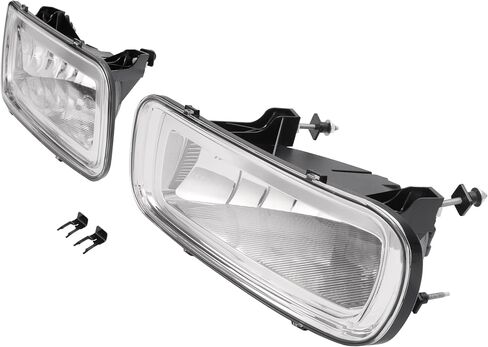 KUAFU Fog Lights & Bracket Assembly Compatible with 2004-2006 Ford F-150 & Lincoln Mark LT Base Replacement for 5L3Z15200A FO2593209 5L3Z15201A FO2592209 Bumper Driving Fog Lamps with Mounting Bracket in Saudi Arabia