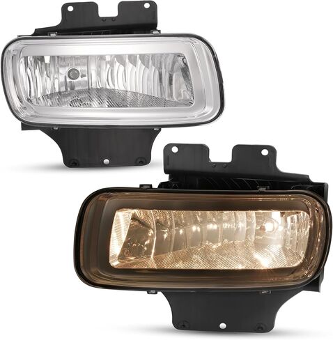 KUAFU Fog Lights & Bracket Assembly Compatible with 2004-2006 Ford F-150 & Lincoln Mark LT Base Replacement for 5L3Z15200A FO2593209 5L3Z15201A FO2592209 Bumper Driving Fog Lamps with Mounting Bracket in Saudi Arabia
