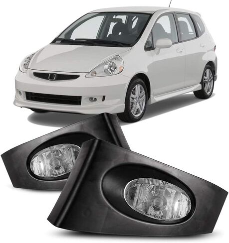 Winjet WJ30-0106-09 OEM Series for [2006-2008 Honda Fit] Driving Fog Lights + Switch + Wiring Kit in Saudi Arabia