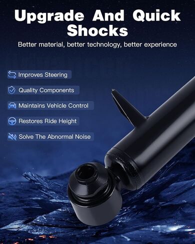 ECCPP Rear Shocks Absorbers for 2007-2013 BMW X5 (341727, 37346, 341728, 37347) - 2pcs in Saudi Arabia