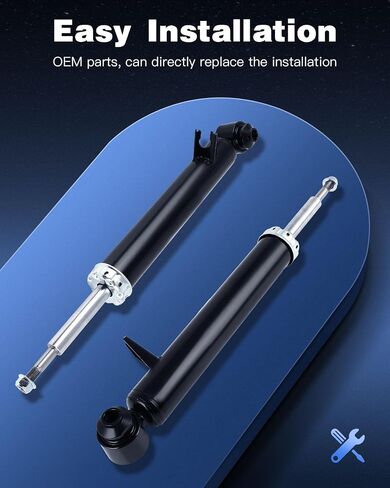 ECCPP Rear Shocks Absorbers for 2007-2013 BMW X5 (341727, 37346, 341728, 37347) - 2pcs in Saudi Arabia