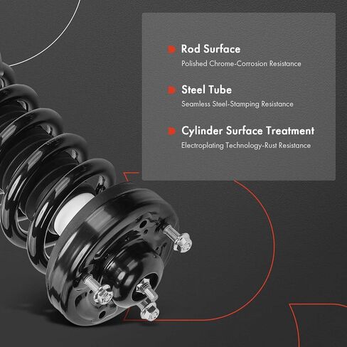 A-Premium Front Pair (2) Complete Strut & Coil Spring Assembly Compatible with Ford Expedition & Lincoln Navigator 2007 2008 2009 2010 2011 2012 2013, Driver and Passenger Side in Saudi Arabia