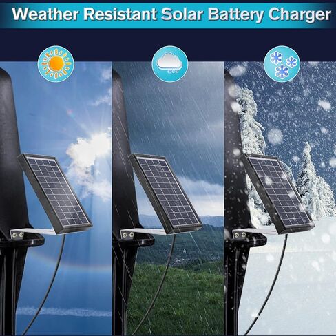 Solar Panel for Deer Feeder 12V 3.5W Waterproof Outdoor Solar Battery Charger with Metal Mounting Bracket Alligator Clip Feeder Solar Panel in Saudi Arabia