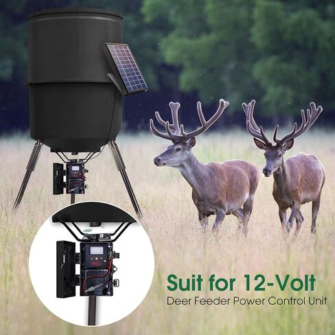 لوحة شمسية لـ Deer Feeder 12V 3.5W شاحن بطارية شمسي في الهواء الطلق مع المعادن مع لوحة التمساح المعدنية in Kuwait