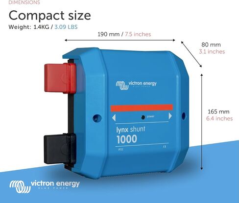 Victron Energy Lynx Shunt IP22 VE.Can 1000 amp (M10) in Kuwait