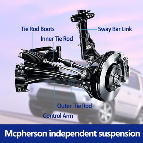 10 PCS Control Arm Ball Coints Kit Inner Inner Tie Rods Sway Sway Bar Rinks Placens for 2009-2015 Honda Pilot in Kuwait