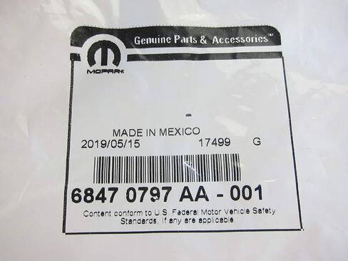 Mopar 2018-2020 Jeep Wrangler JL Armrest Console Lid Latch New OEM in Saudi Arabia