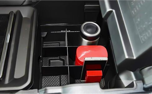 x xotic tech Rear Lower Center Console Organizer Divider Compatible with Dodge RAM 1500 2500 3500 2019 2020 2021 2022 2023 2024 2025 (NOT for Classic, Longhorn, Limited, TRX) in Saudi Arabia