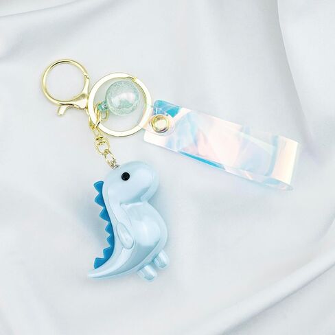 Cute Dinosaur Keychain for Women Valentines Gift Kawaii Key Chains Car Key Accessories for Handbags Backpack Bag in Saudi Arabia