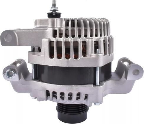 المولد المتوافق مع Jeep Cherokee 2014-2019 ، Compass ، Renegade & Chrysler 200 & Ram Promaster City & Fiat 500x ، 2.4L ، 12V 160A 6-Grove Decoupler Pulley ، استبدل# 56029624ab in Kuwait