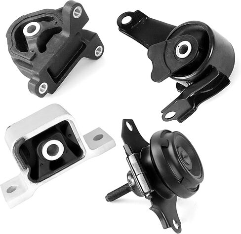 Engine Motor and Transmission Mount Kit 3Pcs Compatible with 2012-2017 Versa 1.6L, with 2014-2017 Versa Note 1.6L Replace # A7369, A4361, A7368 in Saudi Arabia