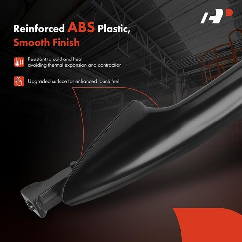 A-Premium Front Driver Side Exterior Door Handle with Keyhole Compatible with Hyundai Accent 2012-2017, Primed Black, Replace# 826511R000, 826521R000CA in Saudi Arabia