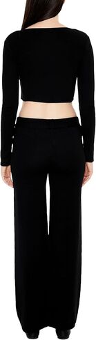 Forever 21 womens Sweater-knit Wide-leg Pants in Saudi Arabia