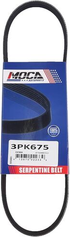 MOCA 3PK675 و 4PK850 & 4PK890 EPDM Serpentine Belt Fits لـ KIA 2010-2012 Soul 2U Hatchback 4-Door 2.0L ، For Hyundai 2008-2009 Tucson L 2.0L ، 2008-2009 Tucson Limited ، وأكثر in Saudi Arabia