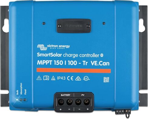 Victron Energy SmartSolar MPPT TR ve. Can Solar Charge Controller (Bluetooth) - وحدات تحكم الشحن للألواح الشمسية - 150 فولت ، 100 أمبير ، 12/24/36/48 فولت in Kuwait