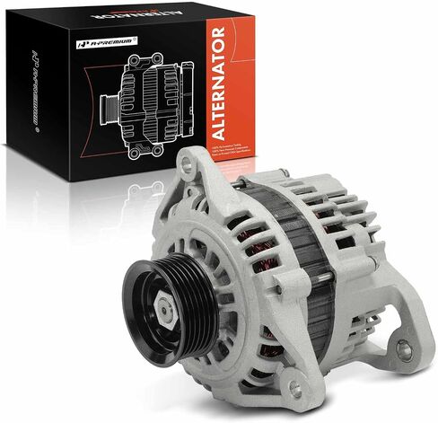 A-Premium Alternator Compatible with Nissan Pathfinder 1997-2002 3.3L, 12V 90A 6-Groove Pulley Clockwise, Replace# 231000W001, 231000W002 in Saudi Arabia
