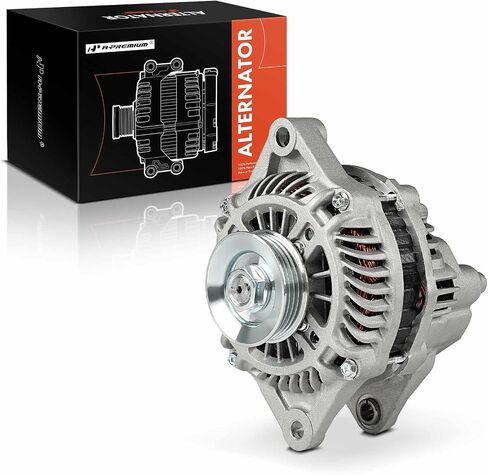A-Premium Alternator Compatible with Chrysler PT Cruiser 2003-2005 & Dodge Neon 2004-2005 2.0L, 12V 100A 4-Groove Pulley Clockwise, Replace# 5033253AA, RL033253AA in Saudi Arabia