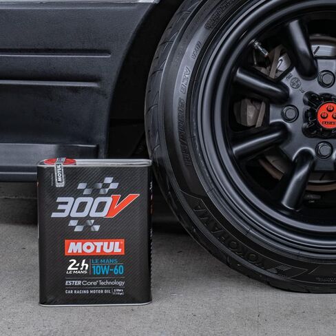 MOTUL 110865 300V 10W-60 LE MANS Car Racing Motor Oil Full Synthetic Engine Lubricant 5 Liter High Performance 4-Stroke Ester Core in Saudi Arabia