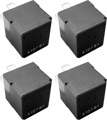 4pcs 5 Pin 50732 Automotive Relay 12VDC استبدال 04727370AA 50732 5081-B3 V4-1C-12V in Saudi Arabia