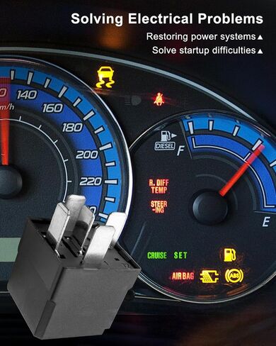 4pcs 5 Pin 50732 Automotive Relay 12VDC استبدال 04727370AA 50732 5081-B3 V4-1C-12V in Saudi Arabia
