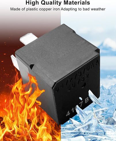 4pcs 5 Pin 50732 Automotive Relay 12VDC استبدال 04727370AA 50732 5081-B3 V4-1C-12V in Saudi Arabia