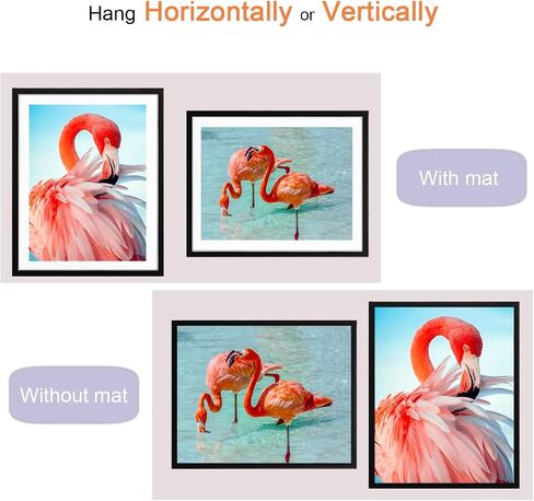 White 12x16 Wood Picture Frame Diamond Painting Frames 30x40cm Display 10x14 in/ 25x35cm with Mat or 12x16in / 30x40 cm Without Mat 12 x 16 Frame for Diamond Art Poster Photo Wall Mounting in Saudi Arabia