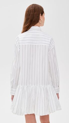 Madewell Women's Mini Pinstripe Poplin Shertdress in Saudi Arabia