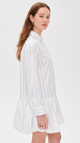 Madewell Women's Mini Pinstripe Poplin Shertdress in Saudi Arabia
