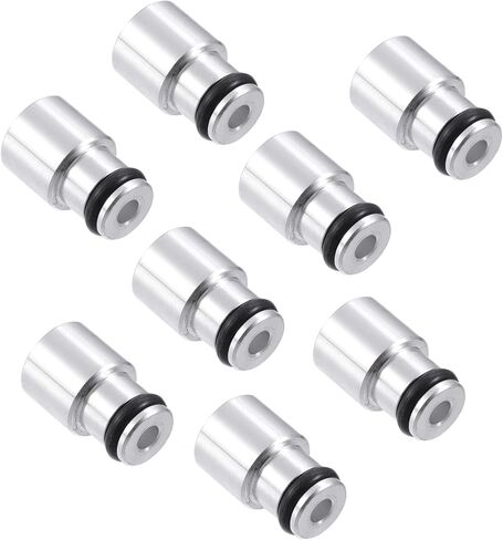 8pcs Fuel Injector Spacer Set Intake Manifold Truck Injector Replacement for LS1 LS6 Truck Injector Adapter Replacement Durable Material in Saudi Arabia