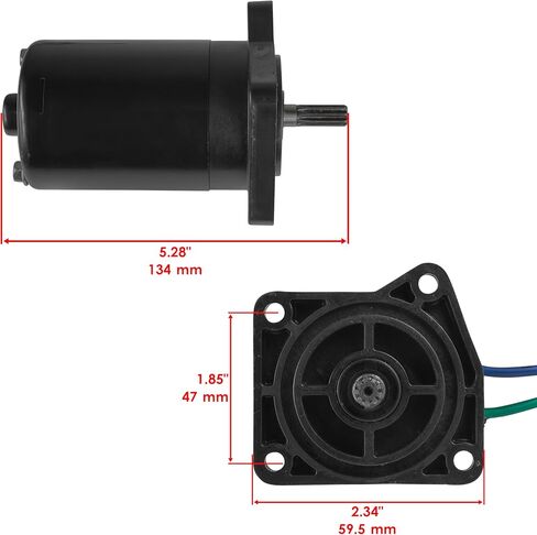 Caltric Tilt Trim Compatible with Yamaha Outboard 67C-43880-01-00 67C-43880-00-00 in Saudi Arabia