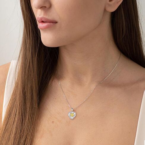Opal Heart Urn Necklaces to Hold Ashes of Loved Ones 925 Sterling Silver Cremation Jewelry for Women in Saudi Arabia