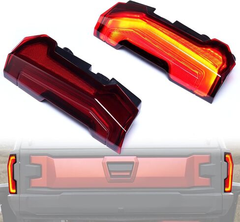A & UTV Pro Red LED LED LIDS لـ 2024+ Polaris XPedition XP/XP 5/ADV/ADV 5 ، أضواء Red Brake & STOP لـ XP/XP 5/ADV/ADV 5 ، متوافق مع ملحقات Polaris Xpedition ، يحل محل #2416628 ، 2416629 in Saudi Arabia