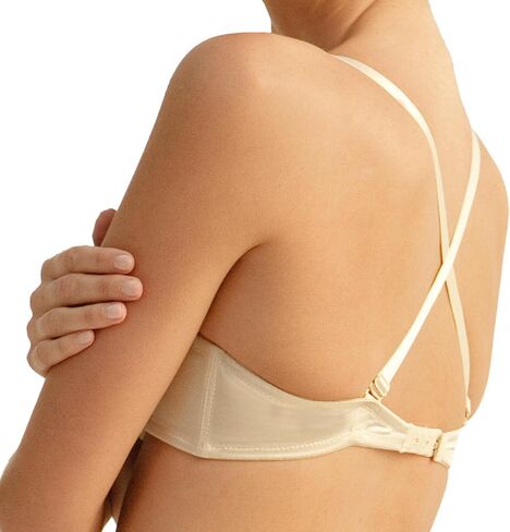 شركة Bra Little Angela Convertible T-Shirt Bra | غطس عميق وكؤوس الكنتور | صورة ظلية ناعمة | ضوء الضغط لأعلى in Kuwait