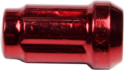 Scitoo 20pcs 12x1.5 مكسرات العروة العجلة طول 1.38 * 0.90 استبدال Lug Lug Lug بديل لـ Acura لـ Cadillac for Chevrolet for Ford for Lexus for Lincoln for Mazda for Toyota Oem Factory Red in Saudi Arabia