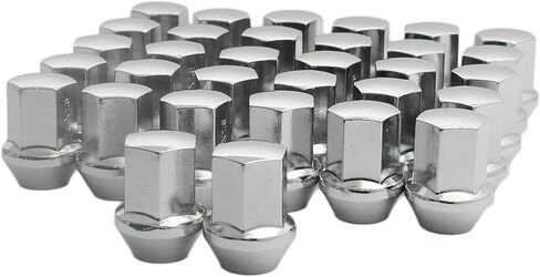 20 PC 2012-2018 RAM 1500 Truck OEM Chrome OEM Factory Lug Nuts | 14x1.5 | 22mm Hex | الكروم in Kuwait