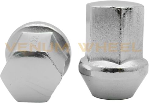20 PC 2012-2018 RAM 1500 Truck OEM Chrome OEM Factory Lug Nuts | 14x1.5 | 22mm Hex | الكروم in Kuwait