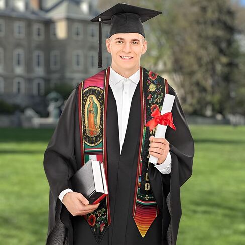 Mexican Graduation Sash 2025, Graduation Stole Class of 2025, Mexican American Sash, Mexico Stole in Saudi Arabia