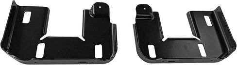 2PCs Bumper Bracket Front Left & Right Compatible with Ford F-150 2015 2016 2017 2018 2019 2020 FL3Z17N775C FL3Z17N775H FO1066203 FO1067203 in Saudi Arabia