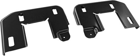 2PCs Bumper Bracket Front Left & Right Compatible with Ford F-150 2015 2016 2017 2018 2019 2020 FL3Z17N775C FL3Z17N775H FO1066203 FO1067203 in Saudi Arabia