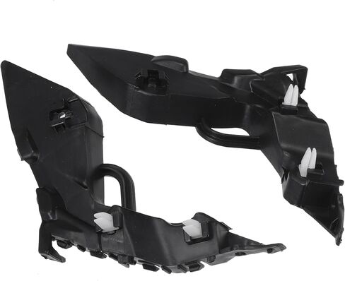 Bumper Support Bracket No.86513F2000/86514F2000 - Left Right Driver Passenger Side Bumper Bracket - for Hyundai Elantra 2017-2018 ABS Plastic Black - 1 Pair in Saudi Arabia