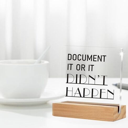 Appreciation Gifts for Employee Coworker, Thank You Gifts for Women Men, Motivational Office Decor Sign With Wooden Stand for Office Desk Table Shelf in Kuwait