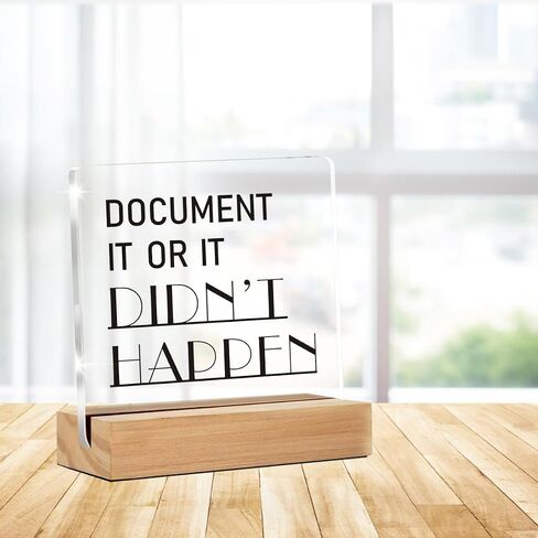 Appreciation Gifts for Employee Coworker, Thank You Gifts for Women Men, Motivational Office Decor Sign With Wooden Stand for Office Desk Table Shelf in Kuwait